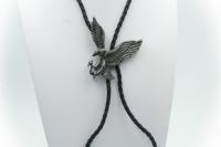 Vintage Bolo Cowboy Eagle Necklace