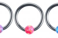 BCR Captive Ring With Opal