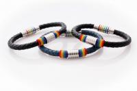 Rainbow Flag Gay Pride Bracelet - Customisable!