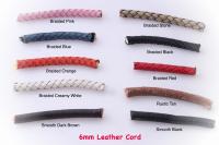 Anchor Nautical Leather & Steel Bracelet Customised