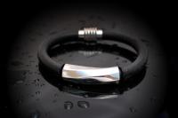 Leather & Steel Unisex Bracelets - 2 Designs - Made To Measure!