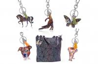 Colourful Acrylic Animal Keychains