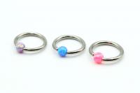 BCR Captive Ring With Opal