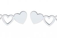 Chrissie C jewellery heart earrings