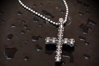 Vintage Skull and Cross Pendant