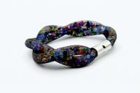 Crystal Mesh Colourful Twist Bracelet