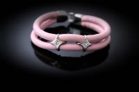 Double Layer Star Bracelet - Stunning Ultra Soft Sheepskin Leather - Customisabl
