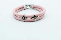 Double Layer Star Bracelet - Stunning Ultra Soft Sheepskin Leather - Customisabl