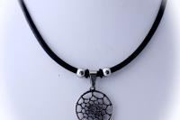 Dream Catcher Genuine Leather Choker