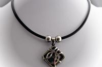 Fancy Square Geometric Choker - Stainless Steel