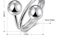Adjustable Ring - Open Ball Design- Stainless Steel