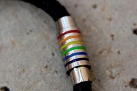 Rainbow Flag Gay Pride Bracelet - Customisable!