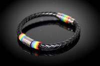 Rainbow Flag Gay Pride Bracelet - Customisable!