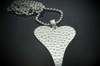 Oversized Heart Pendant From Chrissie C