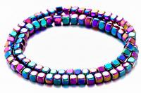 Hematite Rainbow Double Layer Bracelet