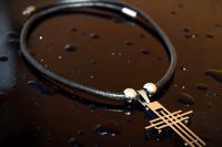 Hollow Cross Steel Choker - Statement Unisex Choker