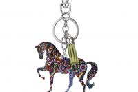 Colourful Acrylic Animal Keychains