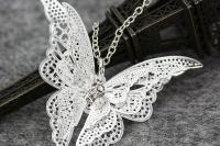 Butterfly Pendant Necklace