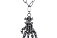 Vintage Punk Skull Hand Necklace