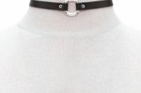 Choker Necklace With Large O Ring