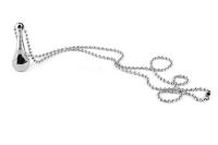 Bottle / Urn Pendant - Stainless steel - Ashes, essential oils & perfume