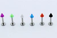 Labret Stainless Steel with UV Spikes