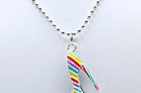 Large Colourful High Heeled Shoe Pendant