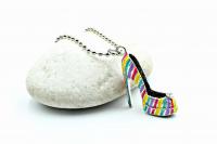 Large Colourful High Heeled Shoe Pendant