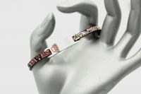 Medical Alert Ethnic Leather Bracelet