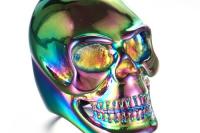 Mens Stainless Steel Unique Skull Ring