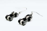 Motorcycle Chain Earrings 