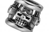 spacer bead skull style