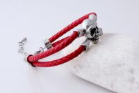 Skull Pirate Double Layer Bracelet - Customisable!