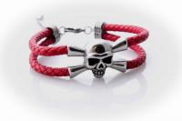 Skull Pirate Double Layer Bracelet - Customisable!