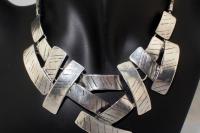 Geometric Choker Necklace with Attitude