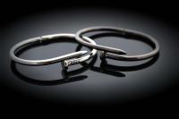 Steel Screw Punk Rivet Bangle