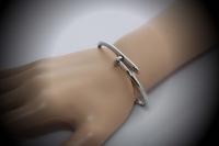 Steel Screw Punk Rivet Bangle