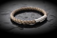 Braided Stone Cord with Bayonet Clasp