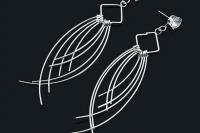 Geometric Dangle Drop Earrings