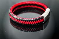 Wide Braid Bracelet Dual Colour! - 3 Colours! Customisable!