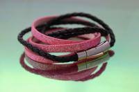 Wraparound Double Layer metallic leather Bracelets - Lots of Designs!