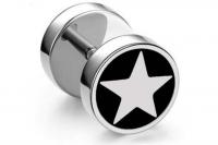 Star Design Fake Ear Plug