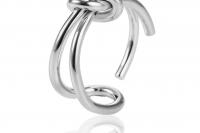 Adjustable Knot Ring Stainless Steel