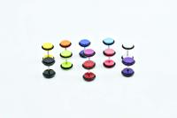 Colourful Acrylic Fake Ear Plugs