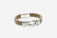 Coffee Knot Unisex Leather Bracelet