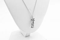 Erotic Lovers Hugging Necklace