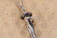 Erotic Lovers Hugging Necklace