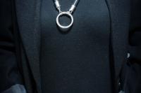 Rubber O Ring Necklace