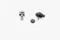 Wicked Skull Labrets Black Or Silver