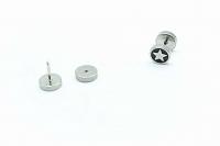 Star Design Fake Ear Plug